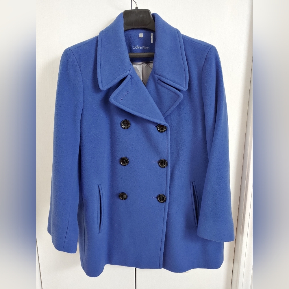 Calvin Klein Pea Coat - Size 14 Petite